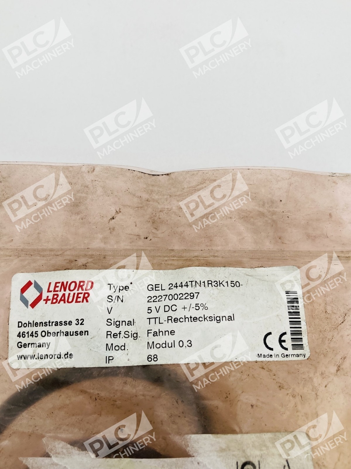 Lenord + Bauer GEL2444TN1R3K150 Speed and Position Sensor - Image 3