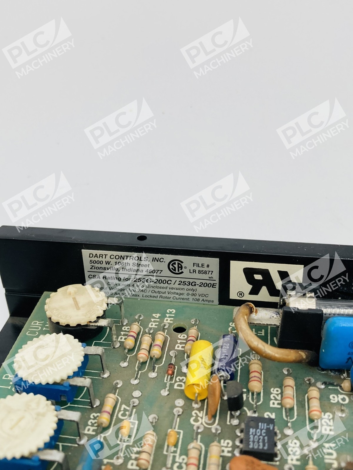 Dart Controls 253G-200C DC Motor Speed Control 2HP Dual Voltage - Image 6