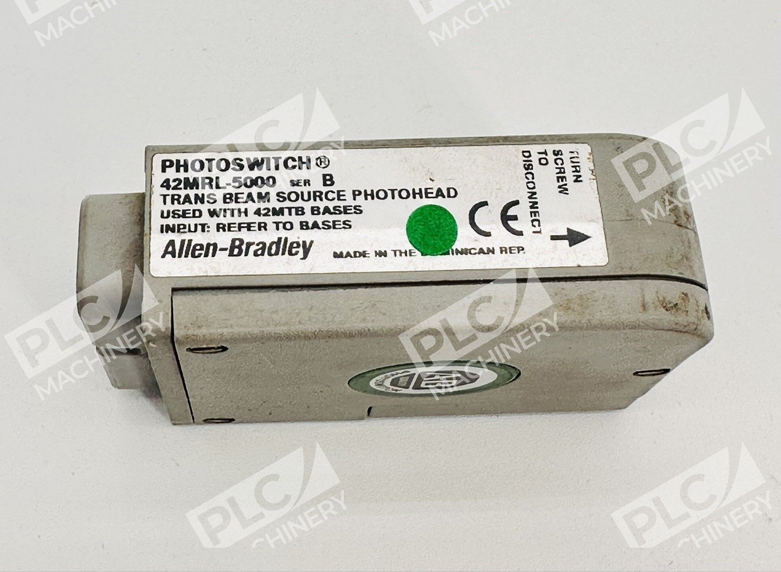 Allen Bradley 42MRL-5000 Series B Photoswitch Trans Beam Source Photohead - Image 2
