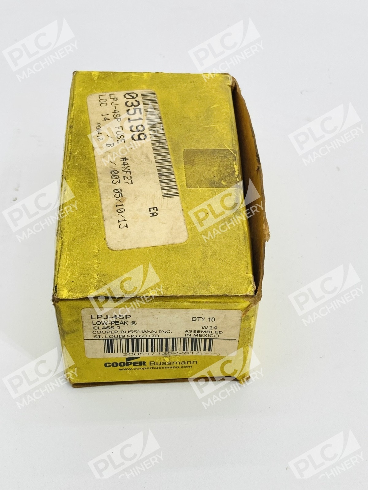 Cooper Bussmann LPJ-4SP Class J Time-Delay Fuse Low-Peak Box of 6 - Image 3