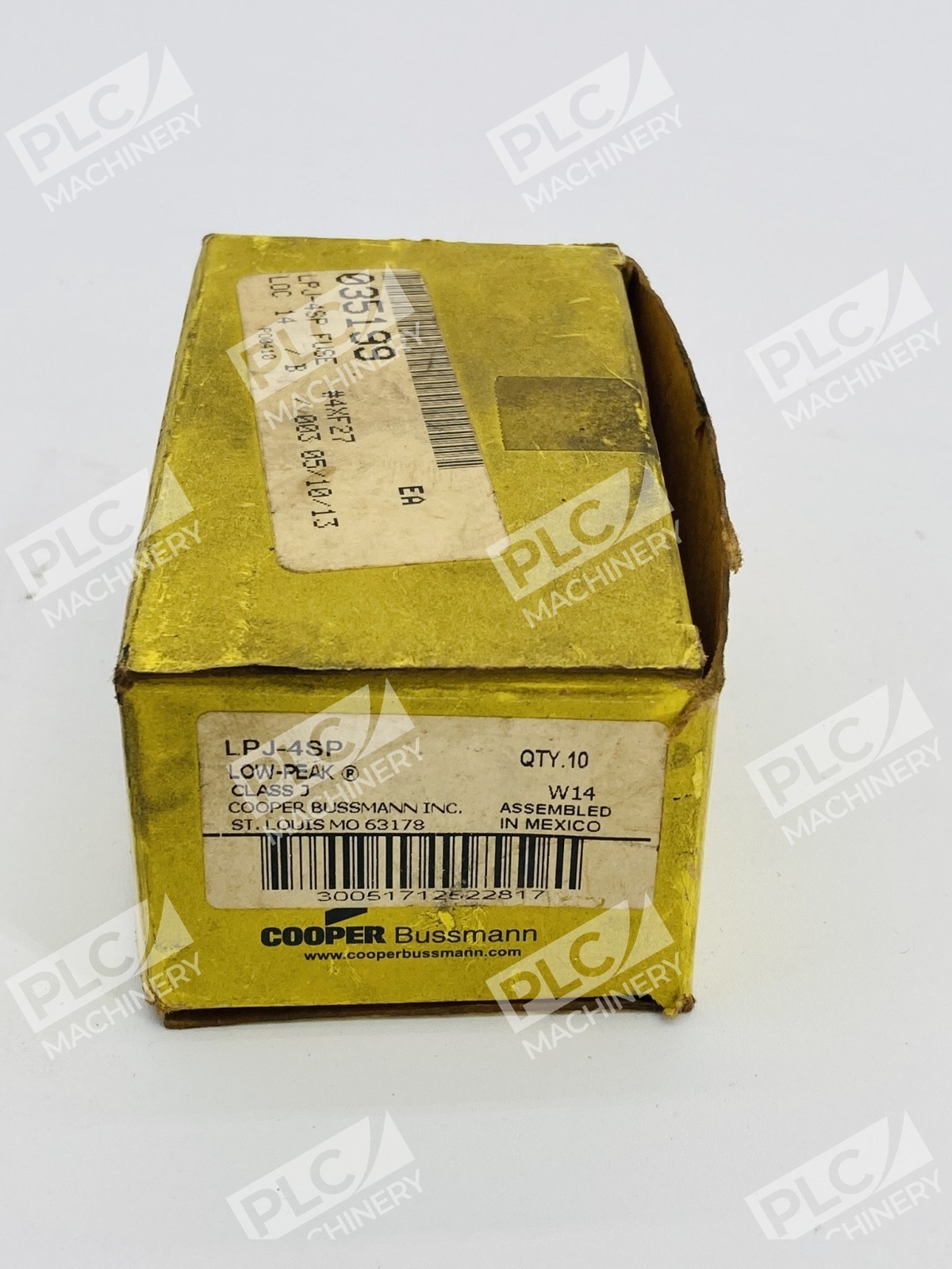 Cooper Bussmann LPJ-4SP Class J Time-Delay Fuse Low-Peak Box of 6 - Image 4