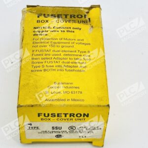 Bussmann SSU Fusetron Box Cover Unit 2-1/4" Handy Box Fuse Holder
