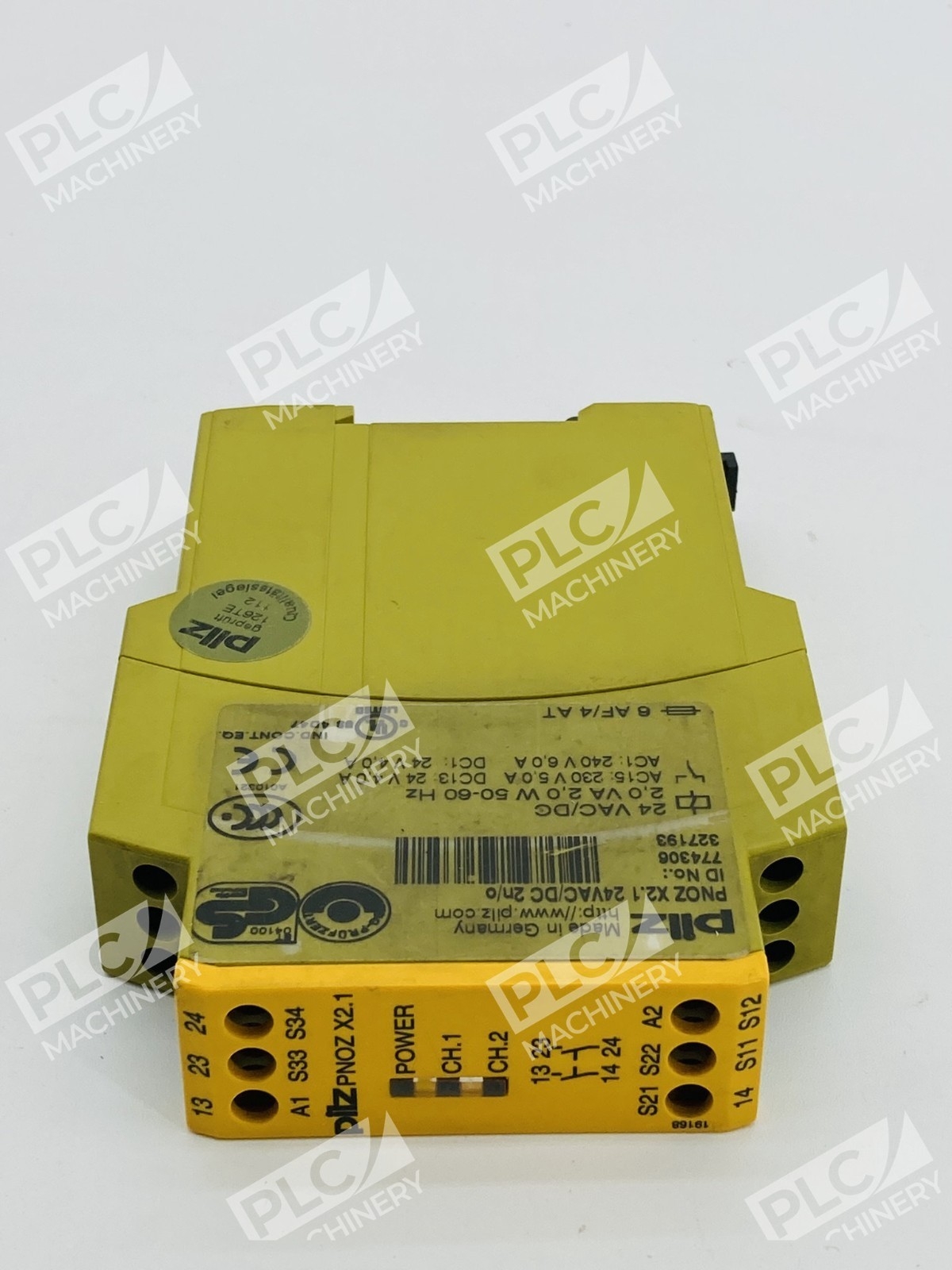 Pilz PNOZ X2.1 Safety Relay E-Stop Gate Monitor Module - Image 4
