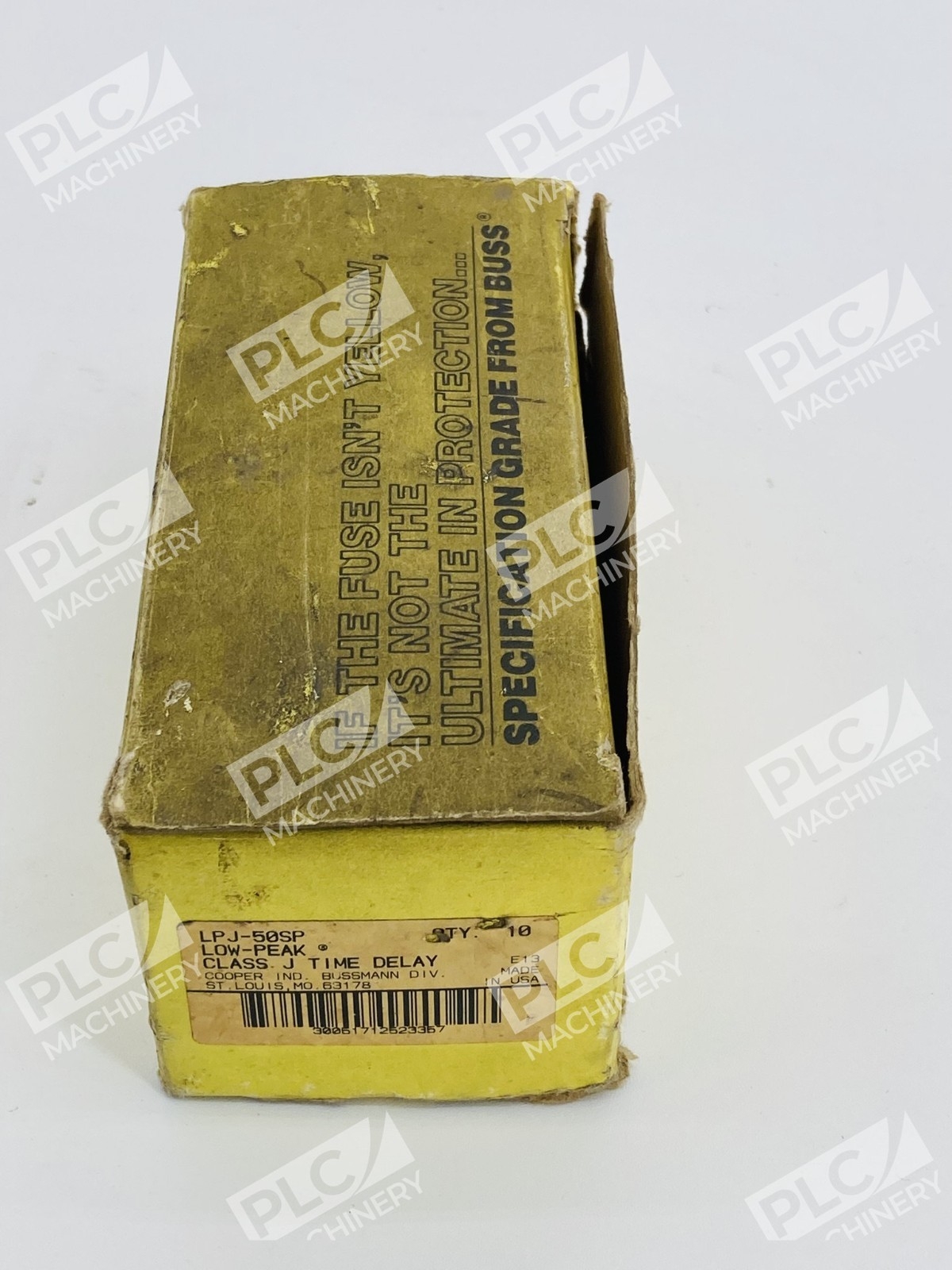 Cooper Bussmann LPJ-50SP Class J Time-Delay Fuse Low-Peak Box of 6 - Image 3