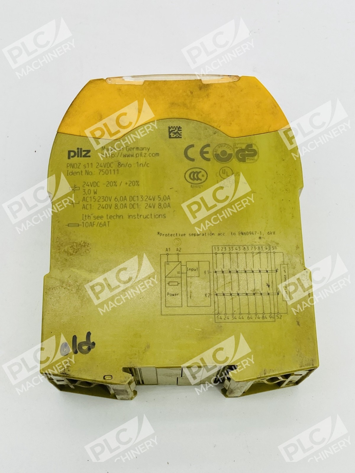 Pilz PNOZ s11 Safety Relay Expansion Module - Image 7
