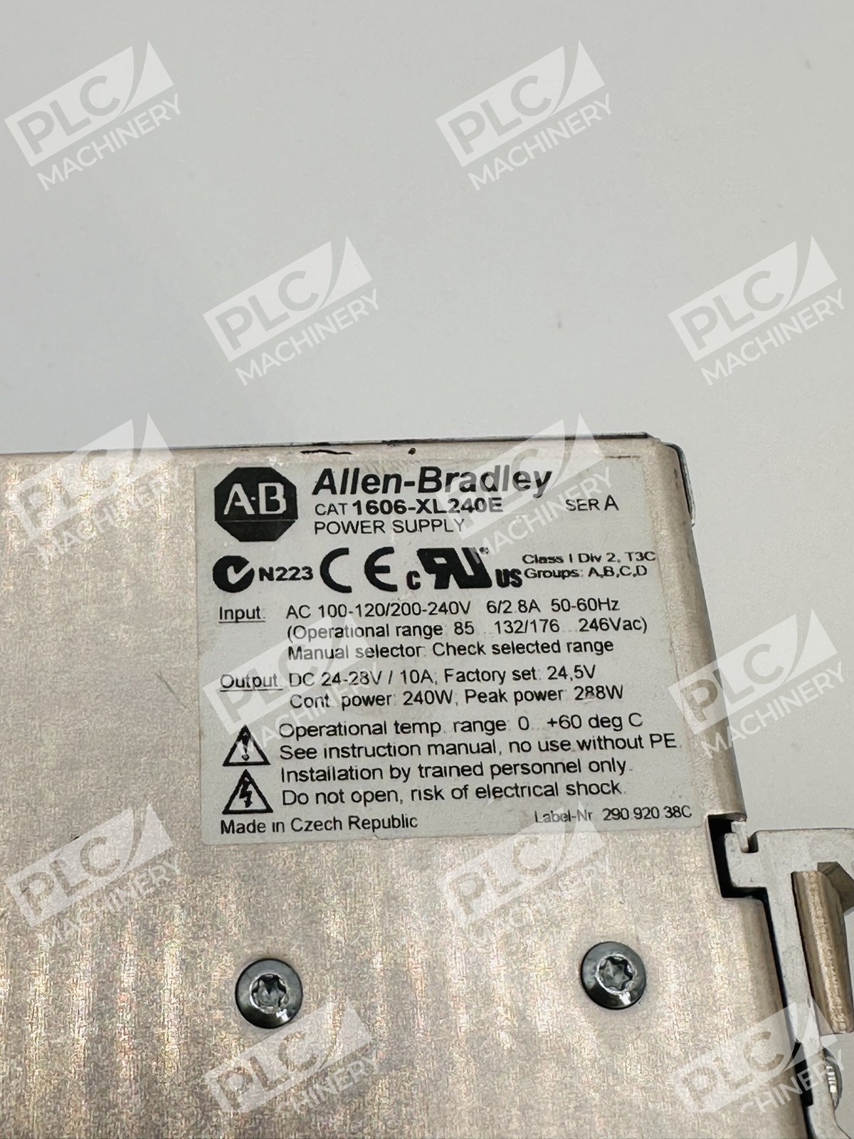 Allen Bradley 1606-XL240E Series A Power Supply - Image 3