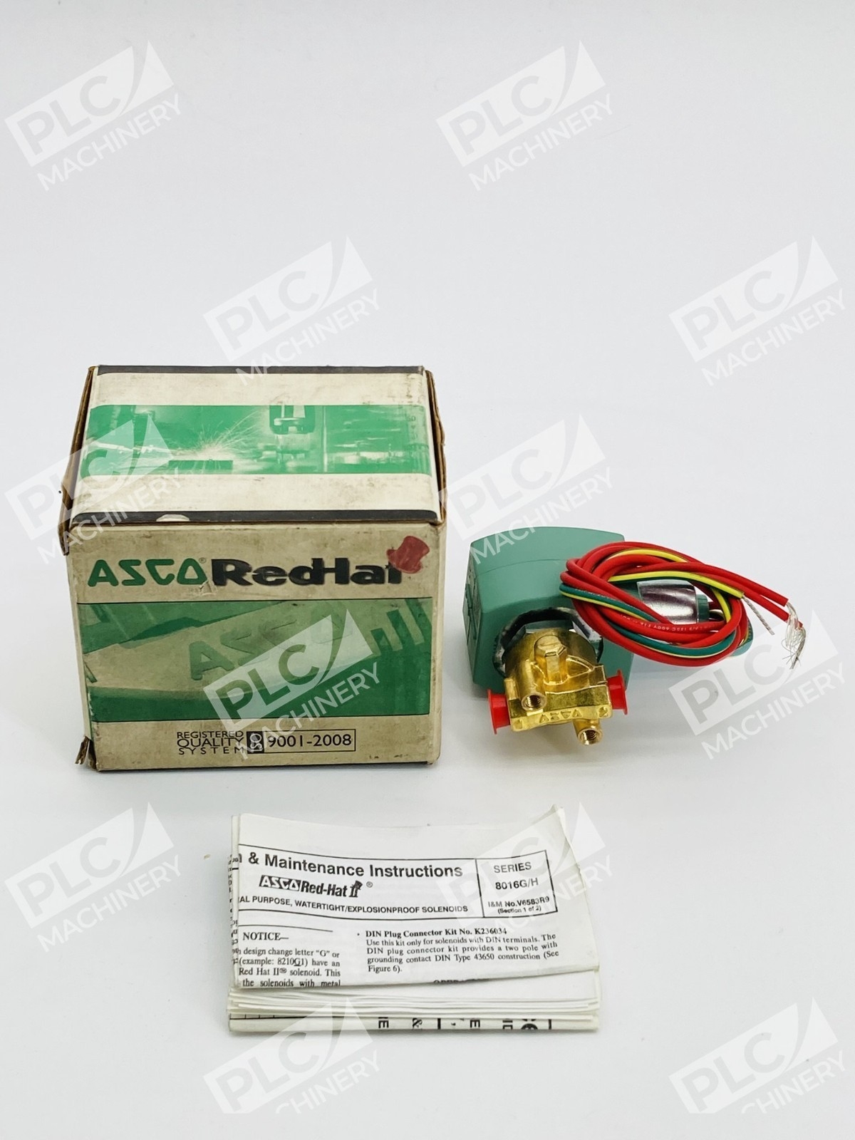Asco 8262H014 Red-Hat 2-Way Solenoid Valve Direct Acting - Image 5