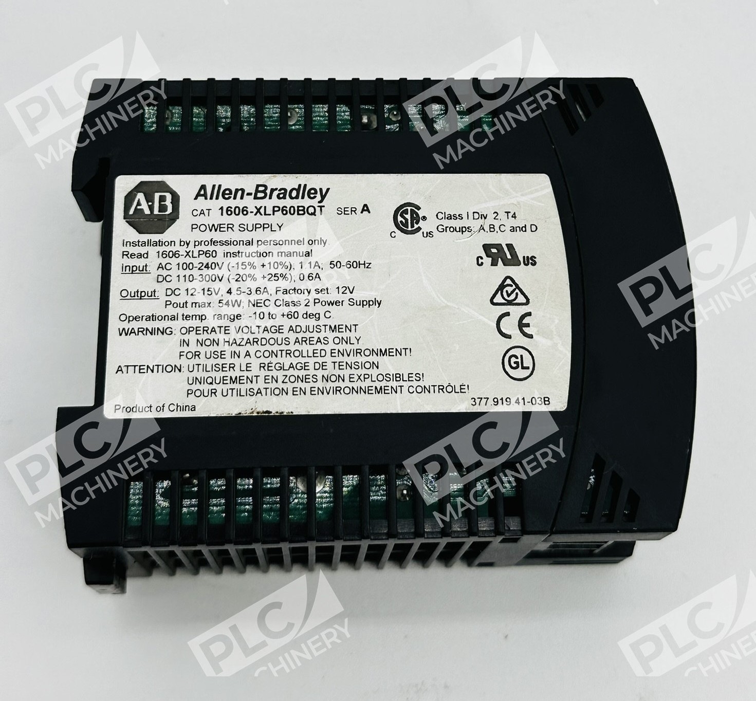 Allen-Bradley 1606-XLP60BQT Series A Power Supply - Image 8