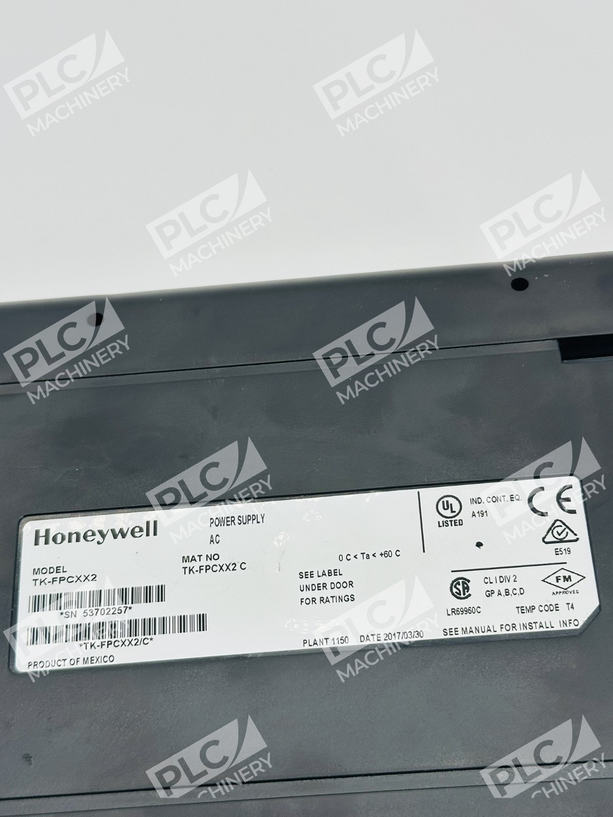 Honeywell TK-FPCXX2 AC Power Supply - Image 7
