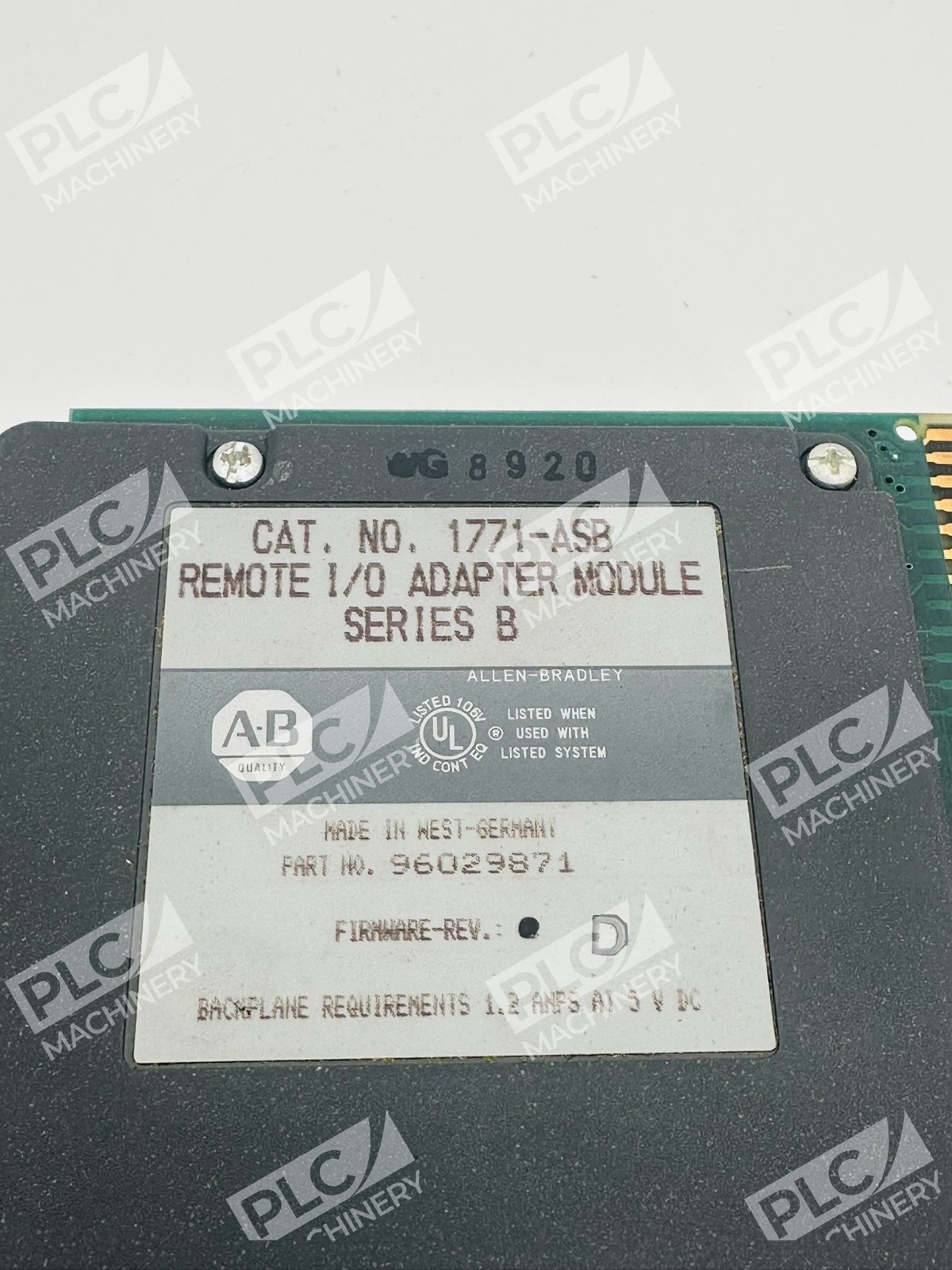 Allen-Bradley 1771-ASB Series B Remote I/O Adapter Module - Image 4