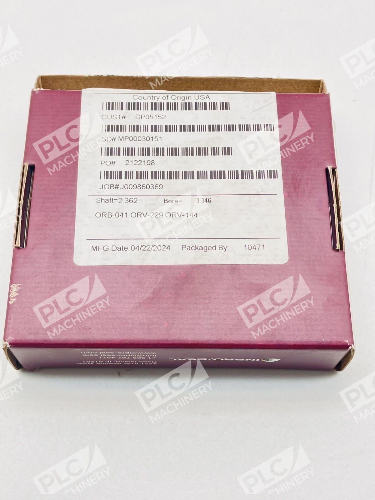 Inpro Seal 1987-A-02356-0 Bearing Isolator - Image 4