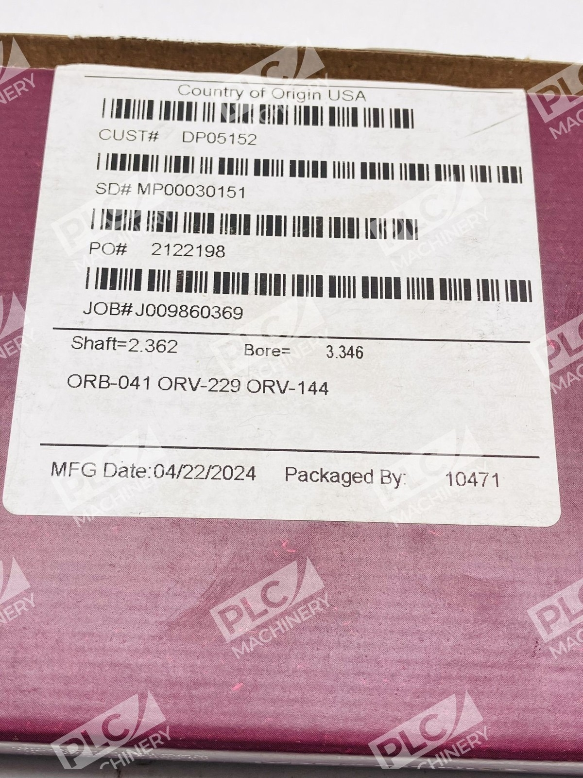 Inpro Seal 1987-A-02356-0 Bearing Isolator - Image 5