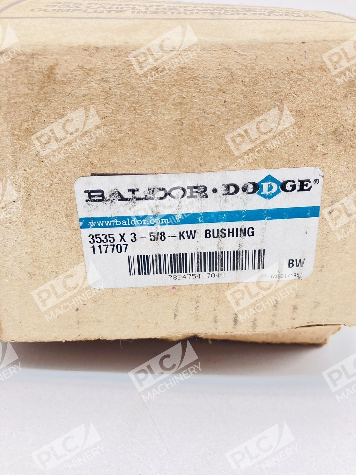 Baldor Dodge 117707 3535 Taper-Lock Bushing 3-5/8" Bore KW - Image 3