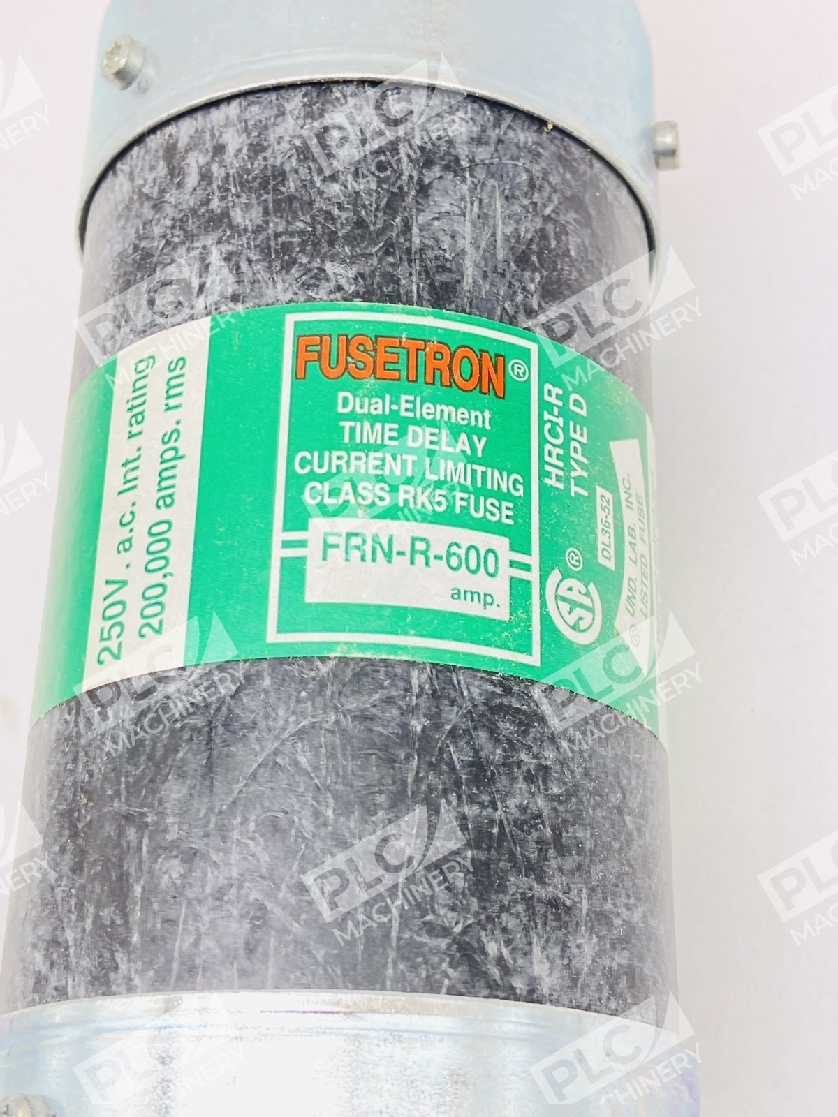 Bussmann FRN-R-600 Fusetron Fuse 600A 250V Class RK5 - Image 6