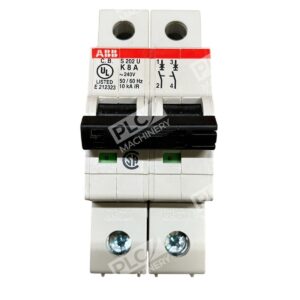ABB S202U-K8 2P 10kA K-Curve Miniature Circuit Breaker DIN Rail S200U