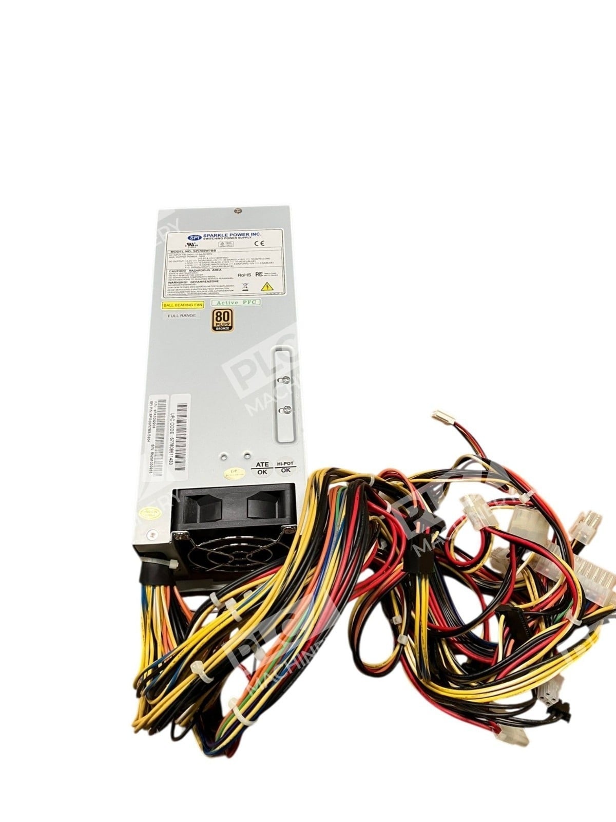 Sparkle Power SPI SPI700W7BB 700W Rackmount PSU 80+ Bronze Active PFC 100-240V - Image 2