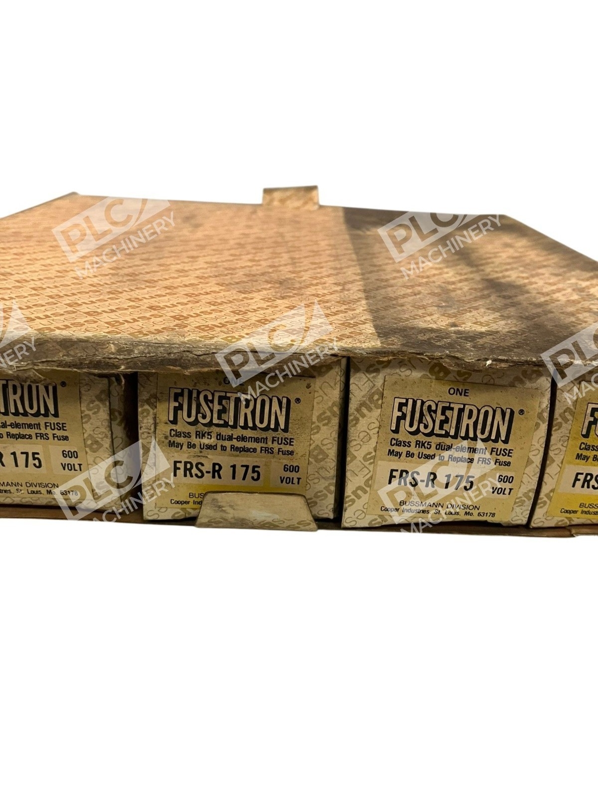 FRS-R-175 - Bussmann - Fusetron Dual-Element Time-Delay Fuse Box of 4 - Image 3
