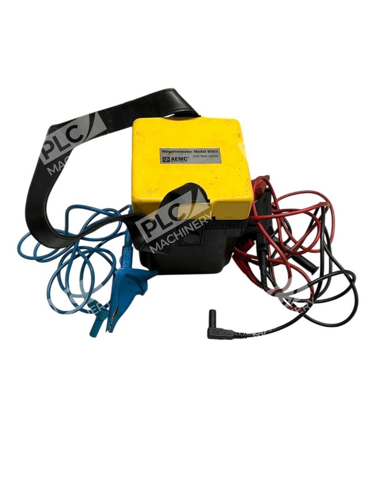 6503 – AEMC Instruments – Hand-Crank Megohmmeter Insulation Tester With Case - Image 4