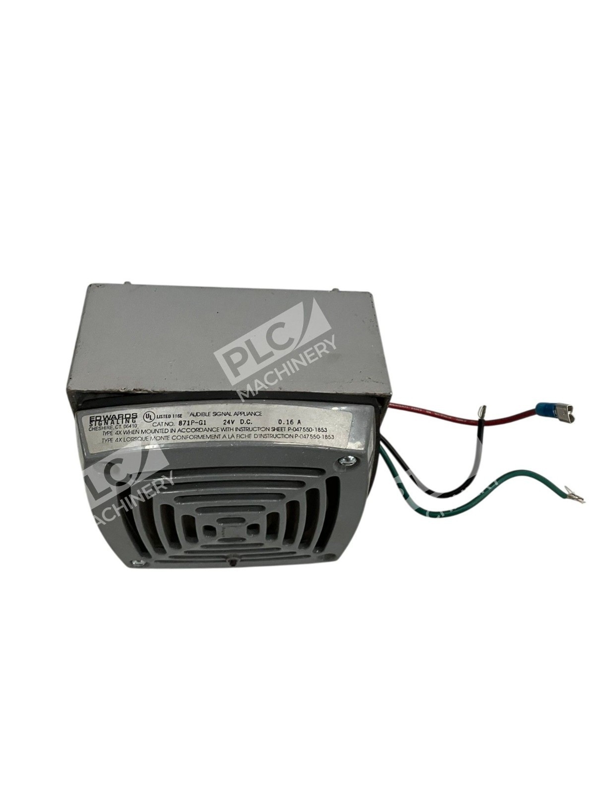 871P-G1 - Edwards Signaling - Vibrating Horn 24V 0.16A