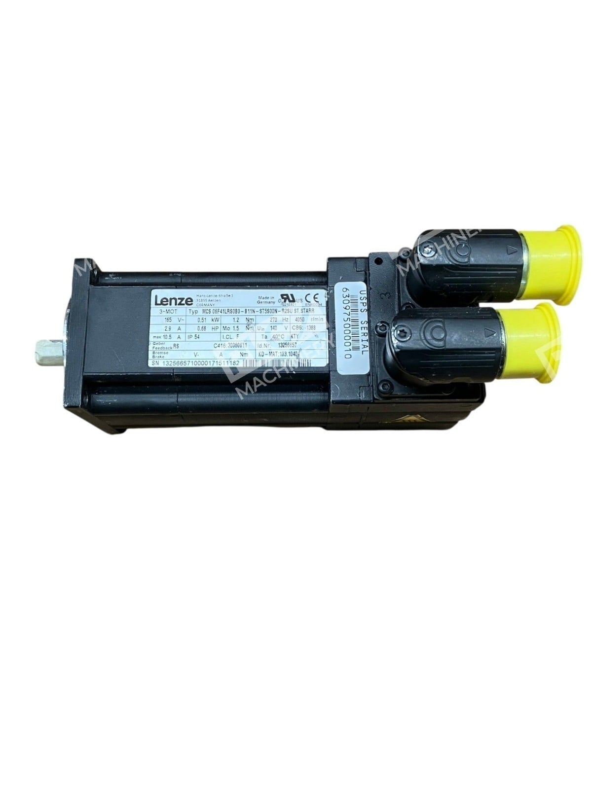 Lenze MCS 06F41LRS0B0-B11N-ST5S00N-R2SU ST. STARR Servo Motor High-Performance - Image 2
