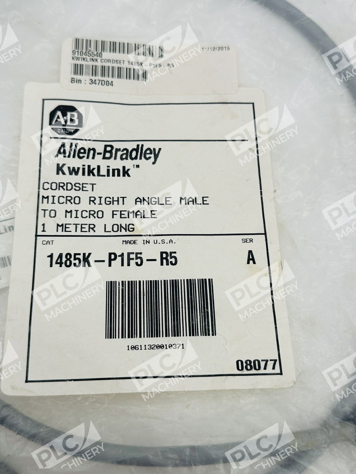 1485K-P1F5-R5 Series A - Allen-Bradley - KwikLink Cordset 1m - Image 3