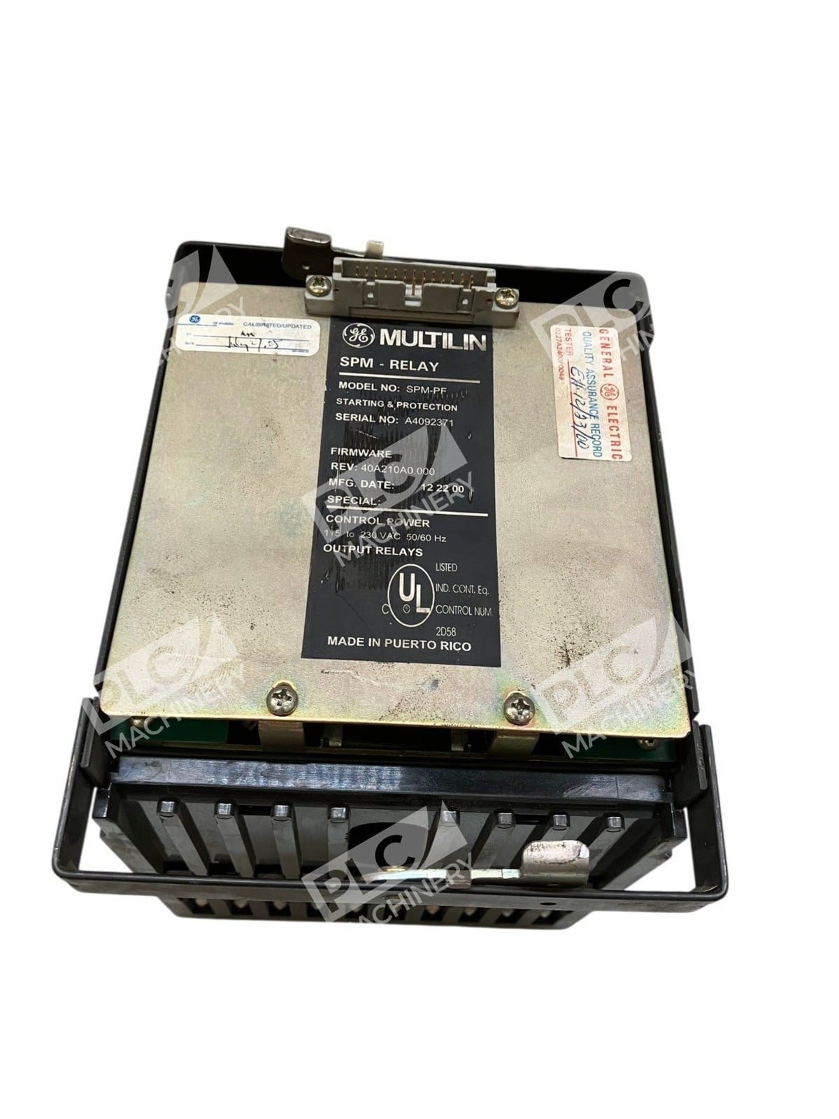 SPM-PF - GE - Multilin Synchronous Motor Protection Relay 115-230V - Image 2