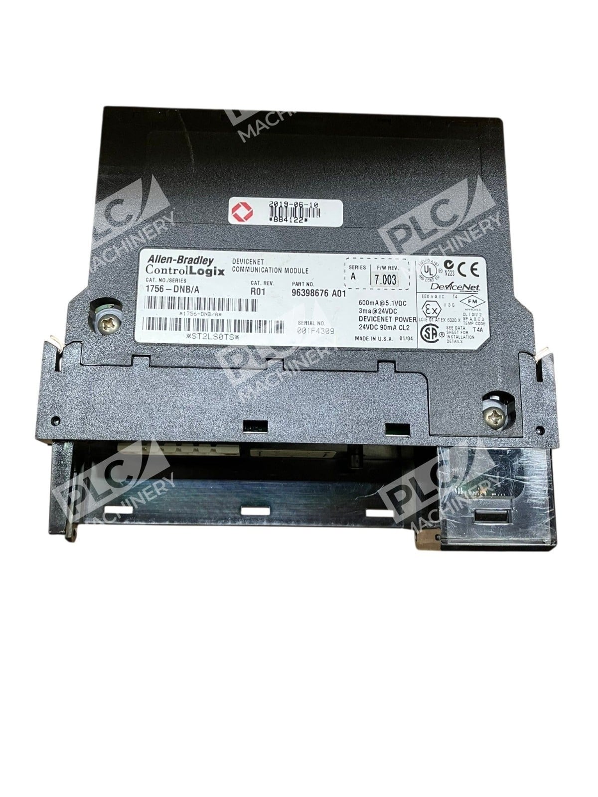 Allen-Bradley 1756-DNB /A ControlLogix DeviceNet Communication Module No Door - Image 2