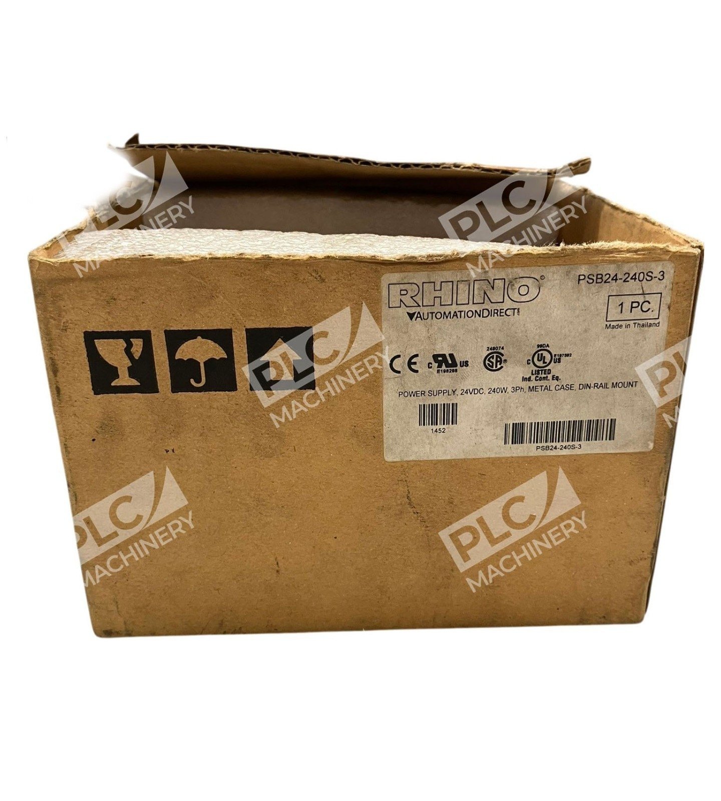 PSB24-240S-3 - Rhino - Industrial 3-Phase Power Supply 24V - Image 2