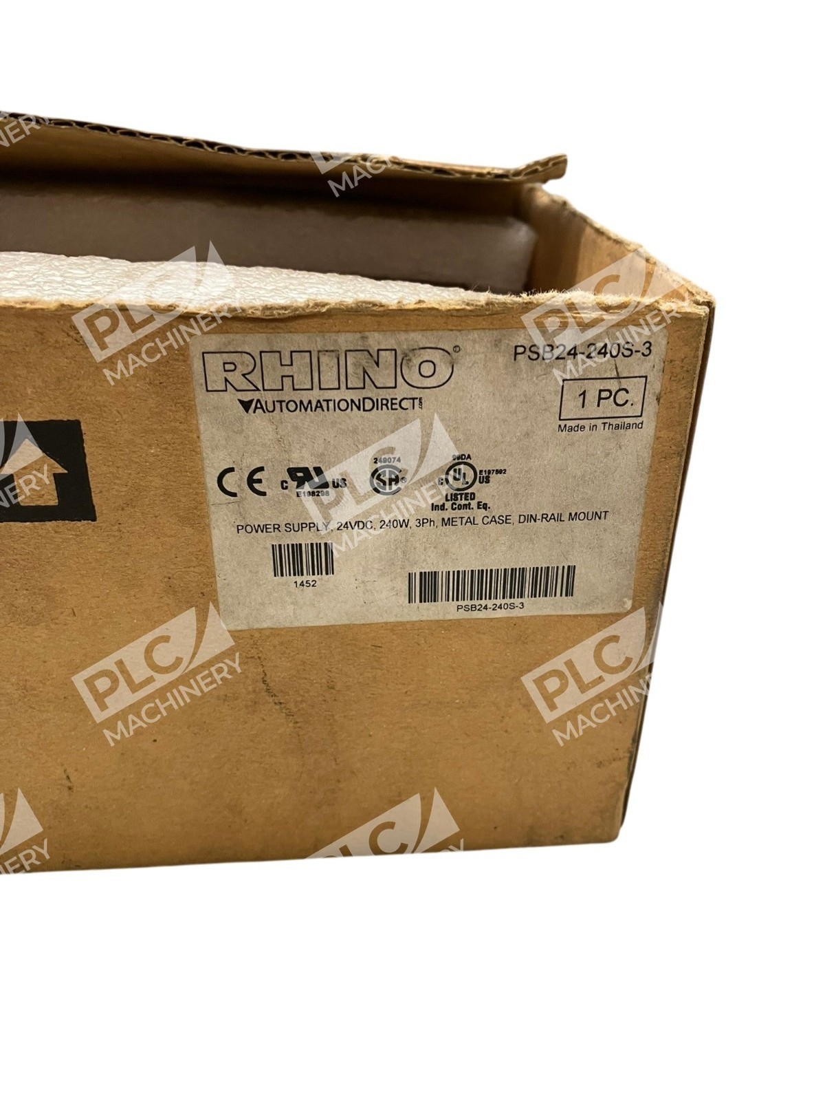 PSB24-240S-3 - Rhino - Industrial 3-Phase Power Supply 24V - Image 3