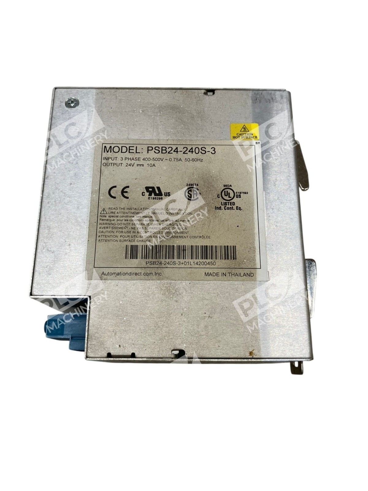 PSB24-240S-3 - Rhino - Industrial 3-Phase Power Supply 24V - Image 9