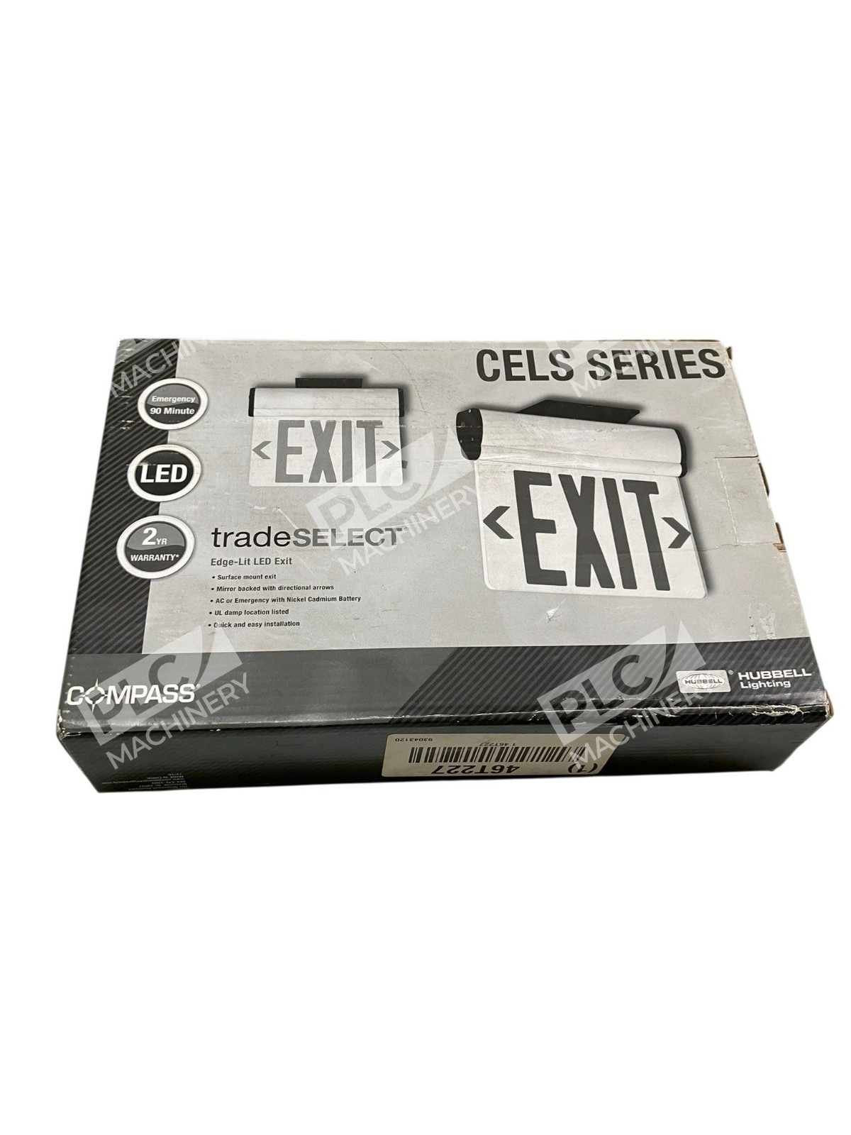 CELS2RNE – Hubbell Lighting – Edge-Lit LED Exit Sign
