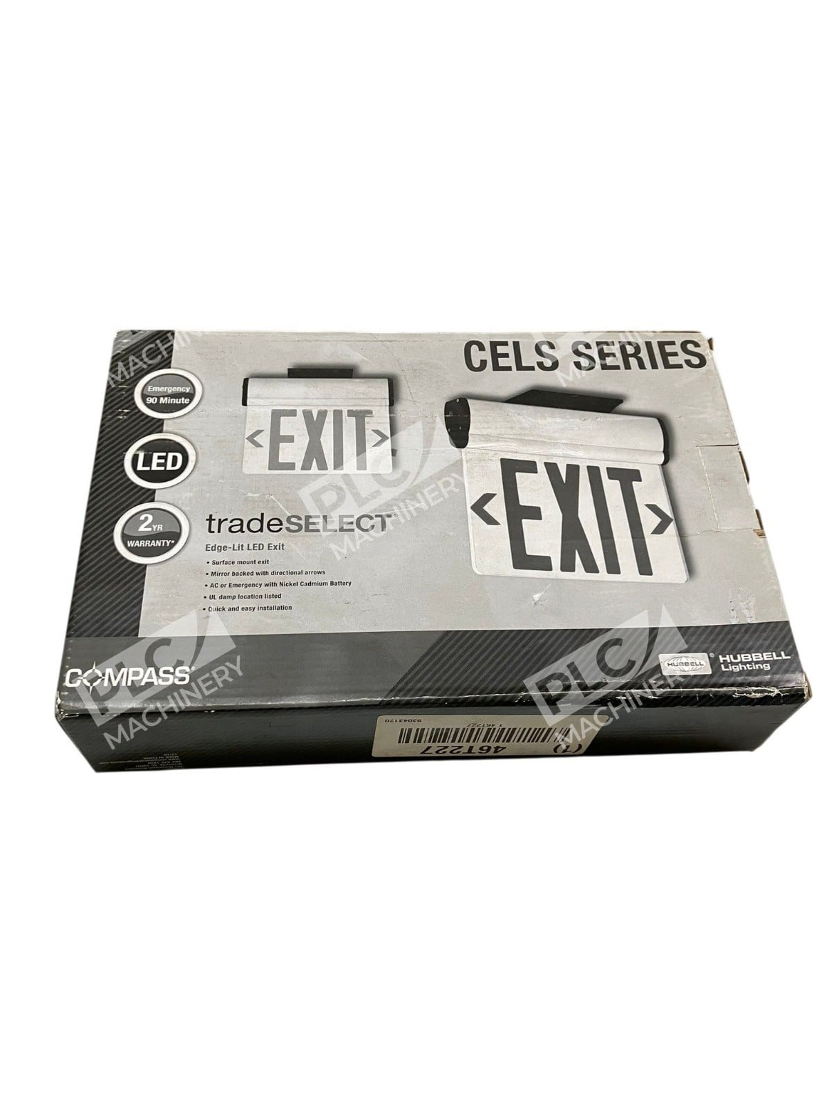 CELS2RNE – Hubbell Lighting – Edge-Lit LED Exit Sign - Image 2