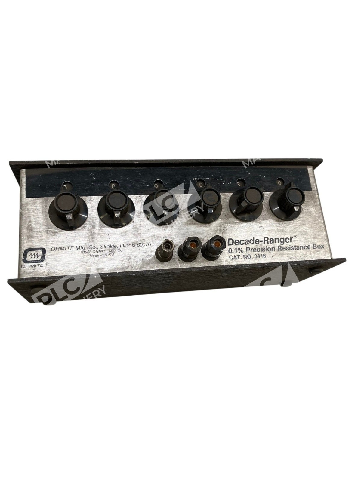 3416 - Ohmite - Decade-Ranger Resistance Box High-Precision - Image 3