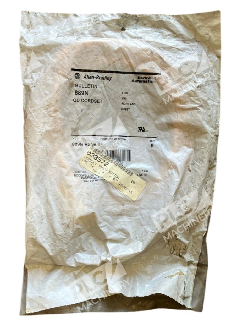 889N-R5AE-6F Series B – Allen-Bradley – Quick Disconnect Cordset - Image 2
