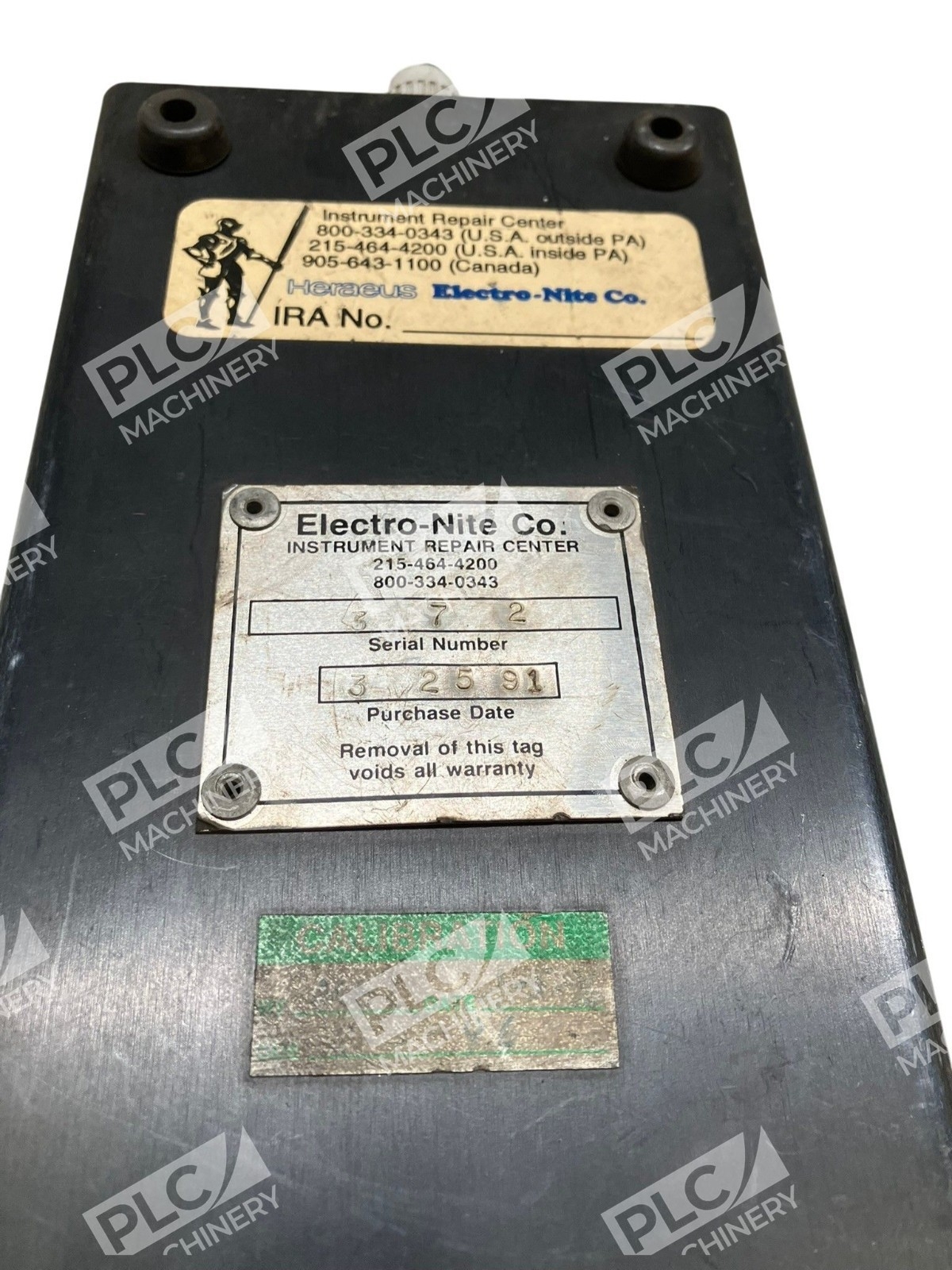 Checkmate/5 - Electro-Nite - Housing Repair Plate Industrial Measurement - Image 4
