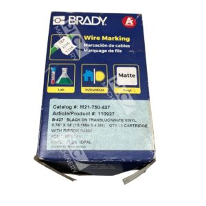 M21-750-427 - Brady - Label Cartridge B-427 Self-Laminating Wire Marking