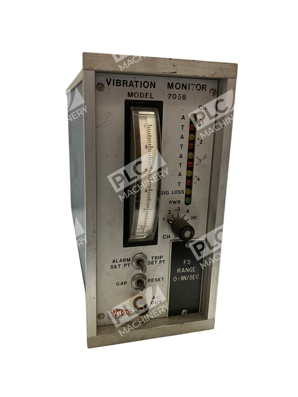 53205-99 7058 - Vitec - Industrial Panel-Mounted Vibration Monitor
