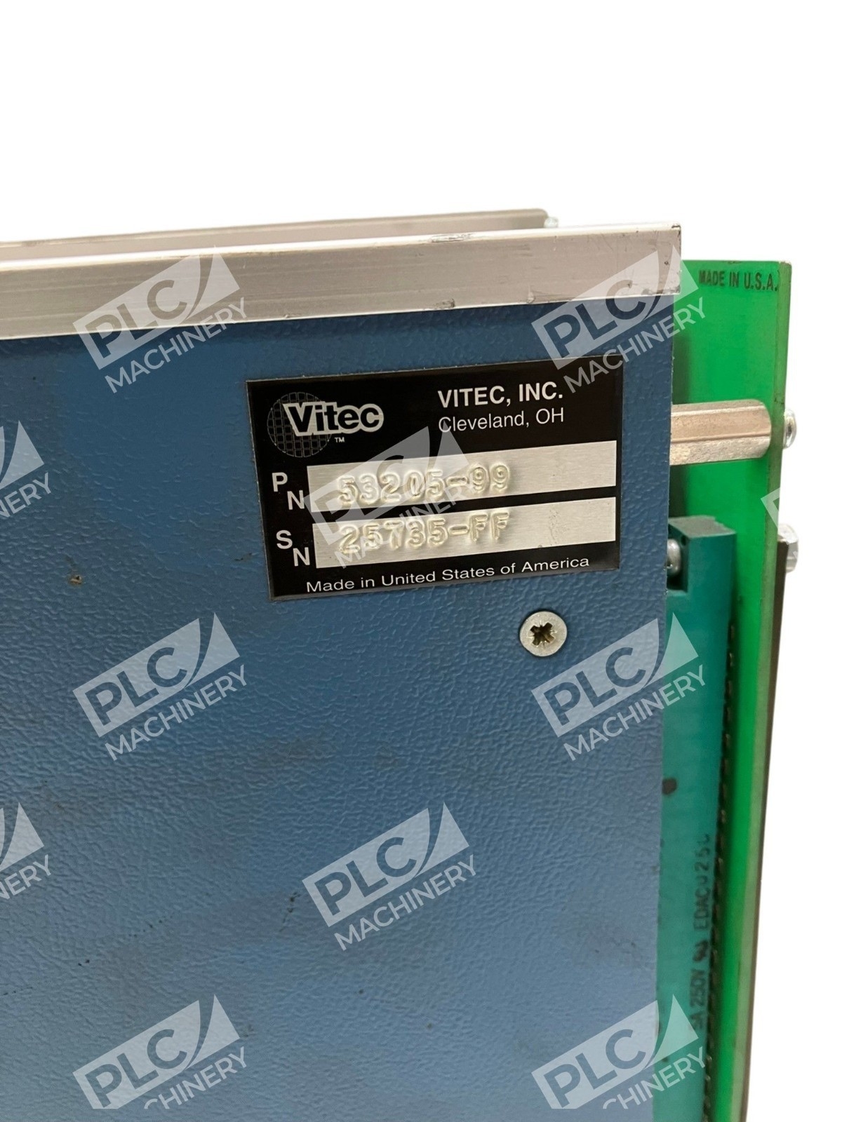53205-99 7058 - Vitec - Industrial Panel-Mounted Vibration Monitor - Image 6