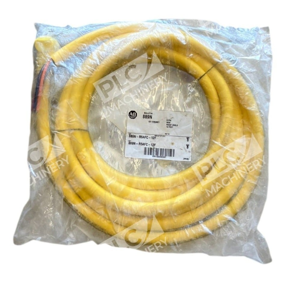 889N-R5AFC-12F Series B - Allen-Bradley - 5 Pin Mini QD Cordset 12ft - Image 2