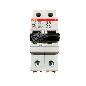 ABB S202U-K10 2P 10A K-Curve 10kA Miniature Circuit Breaker S200U DIN Rail