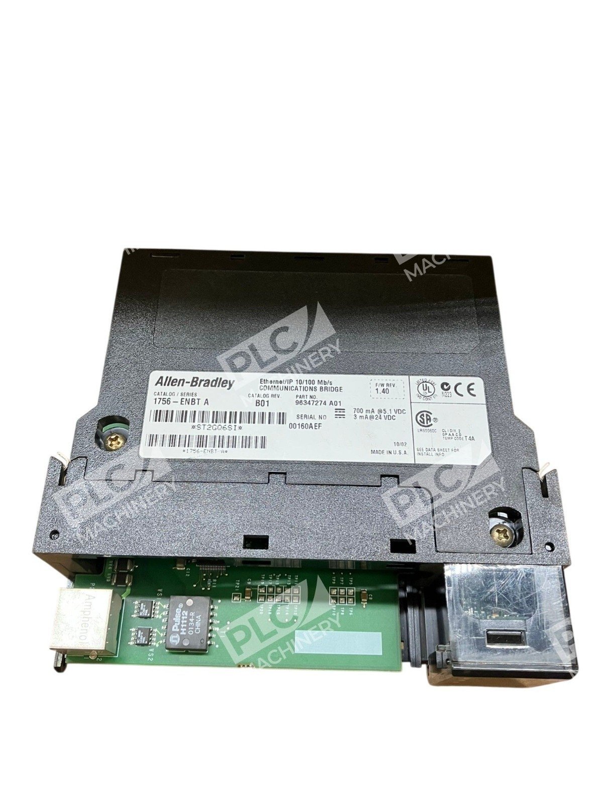 Allen-Bradley 1756-ENBT /A ControlLogix Ethernet/IP Communication Module No Door - Image 2