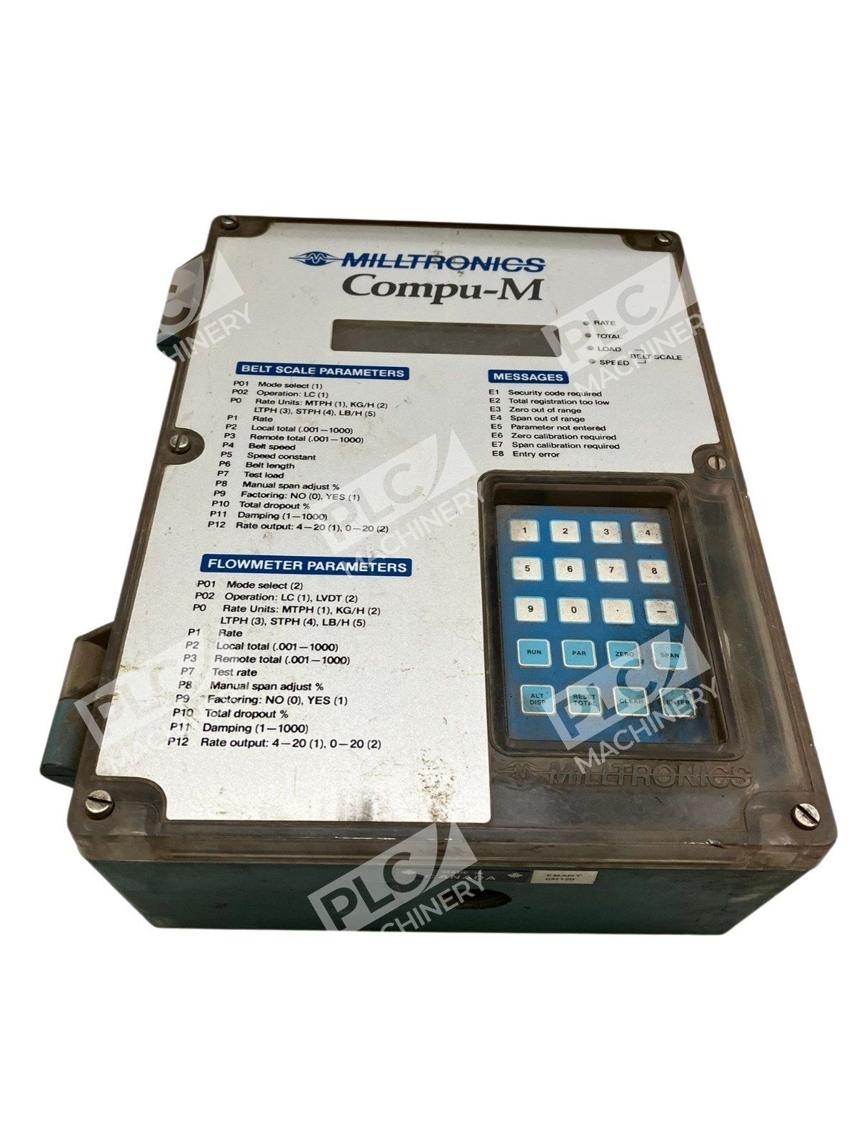 Compu-M - Milltronics - Belt Scale Flowmeter Integrator Module