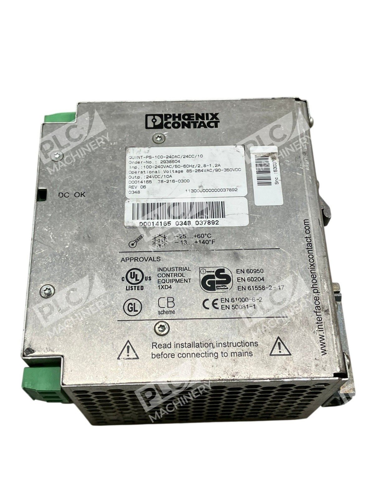 QUINT-PS-100-240AC/24DC/10 - Phoenix Contact - QUINT Power Supply 24V - Image 2