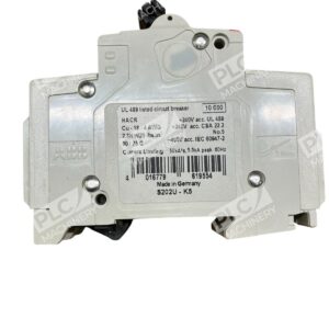 ABB S202U-K5 2P 240V 10kA Miniature Circuit Breaker DIN Mount