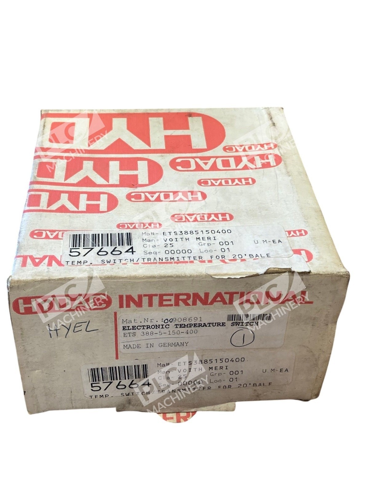 ETS 388-5-150-400 - Hydac - Electronic Temperature Switch - Image 3