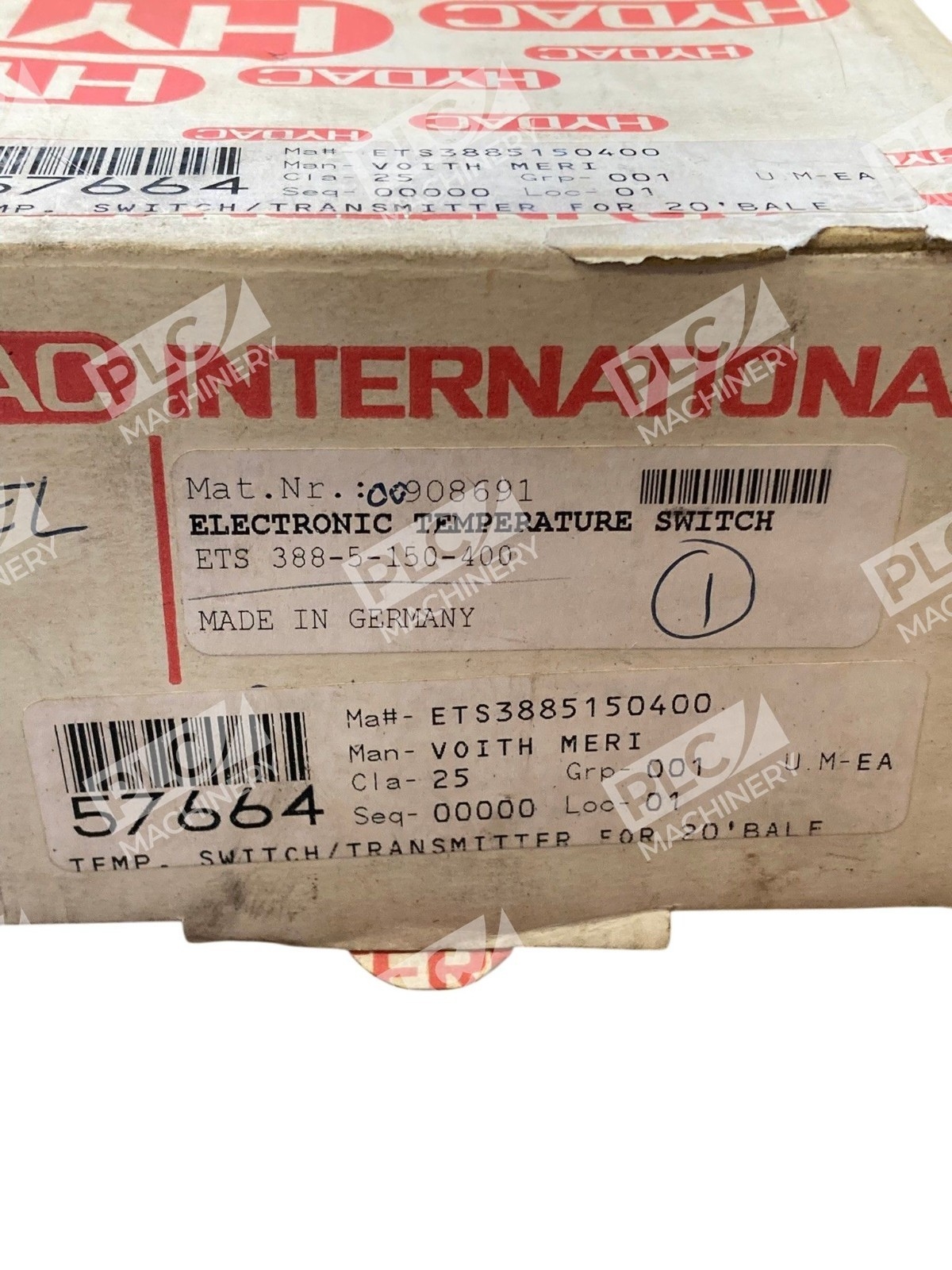 ETS 388-5-150-400 - Hydac - Electronic Temperature Switch - Image 4