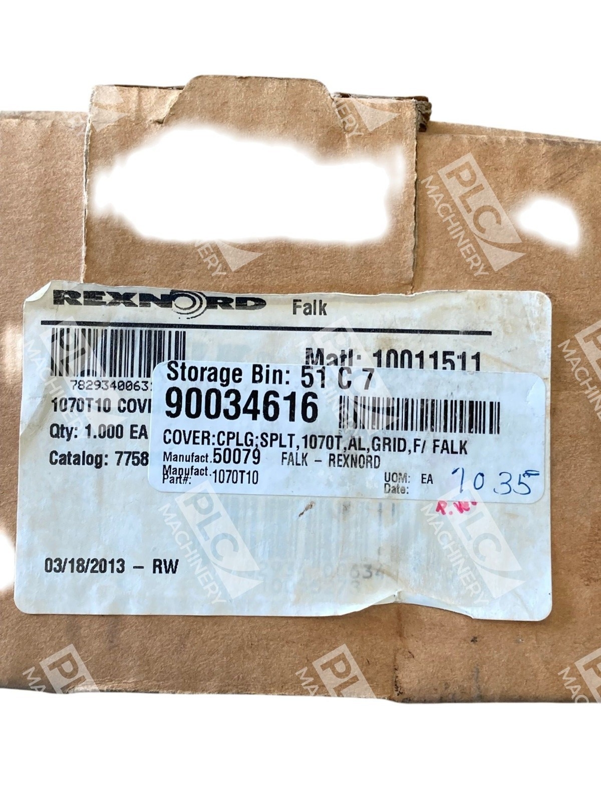 1070T10 - Rexnord Falk - Steelflex Grid Coupling Cover & Grid - Image 3