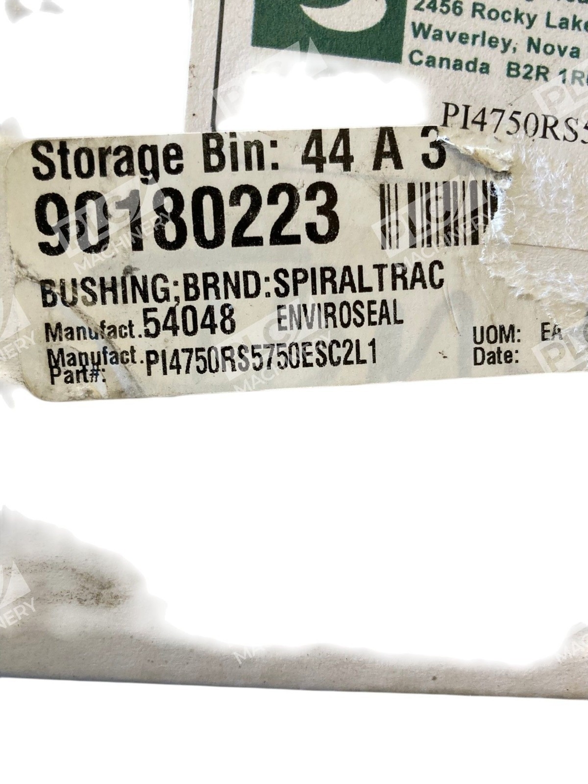 PI4750RS5750ESC2L1 - Enviroseal SpiralTrac - Throat Bushing - Image 5
