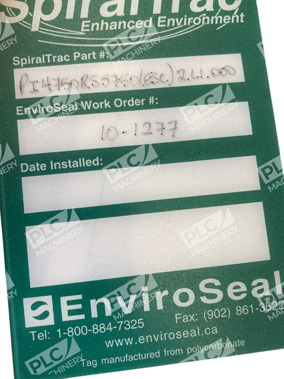 PI4750RS5750ESC2L1 - Enviroseal SpiralTrac - Throat Bushing - Image 7