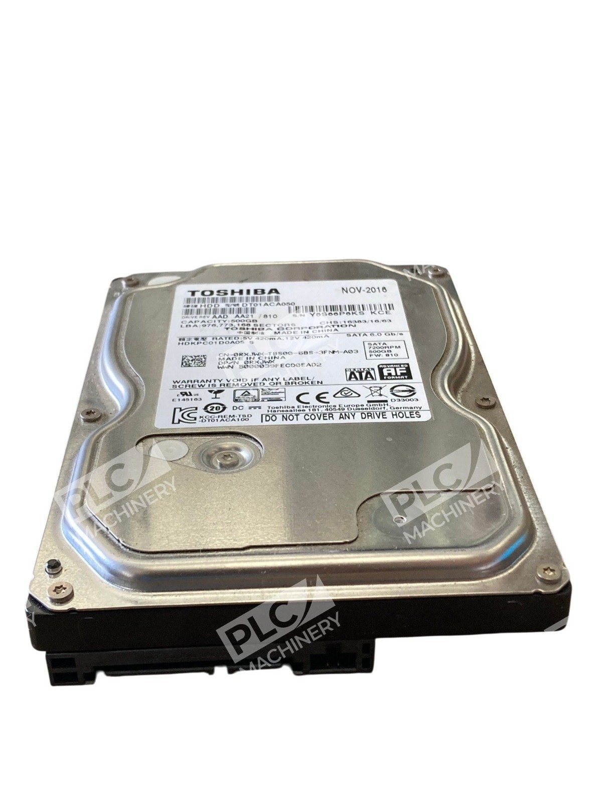 DT01ACA050 - Toshiba - 500GB 3.5" SATA 7200RPM Internal Hard Drive HDD